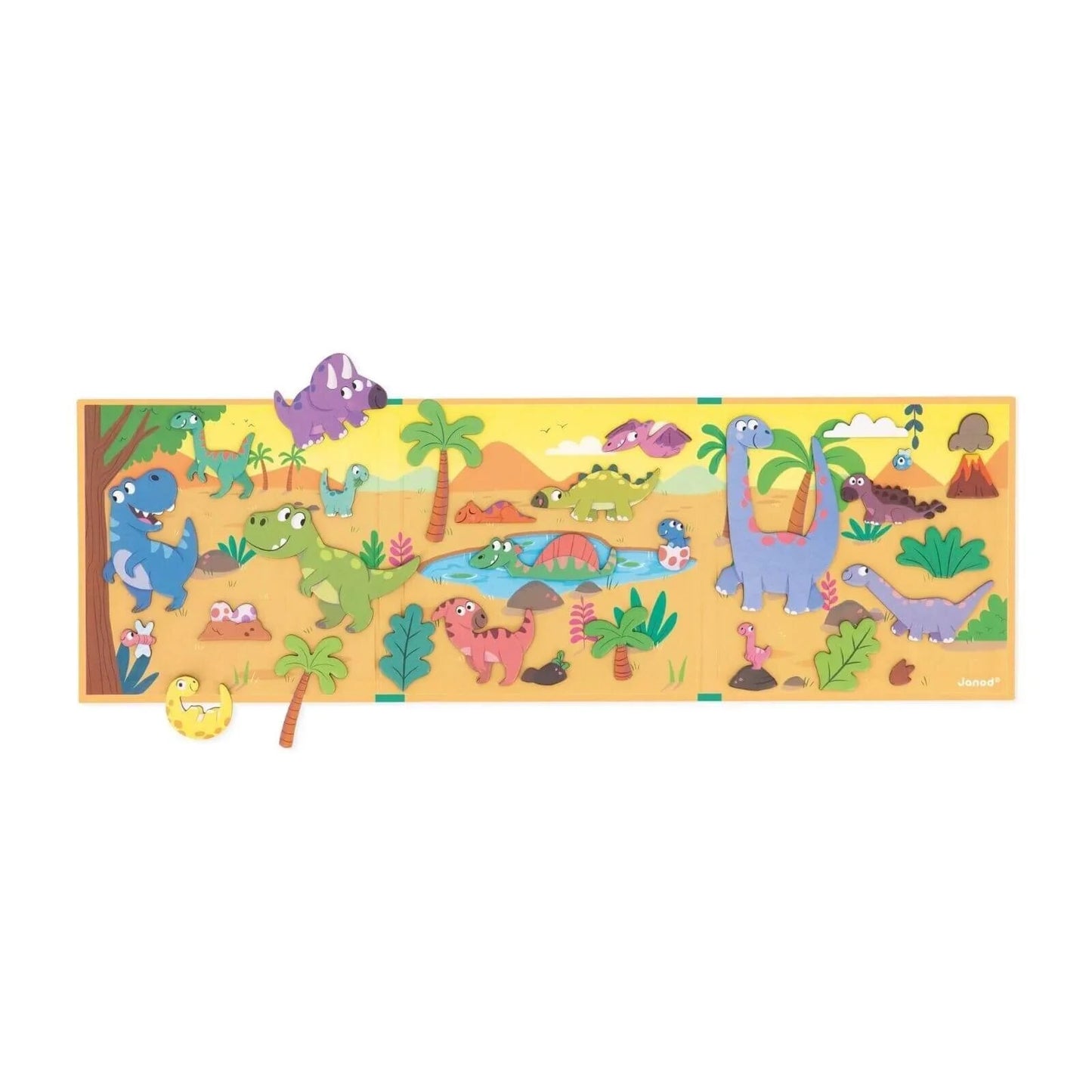Janod Magneti'stories Dinosaurs - mezetto ebebek ebebek