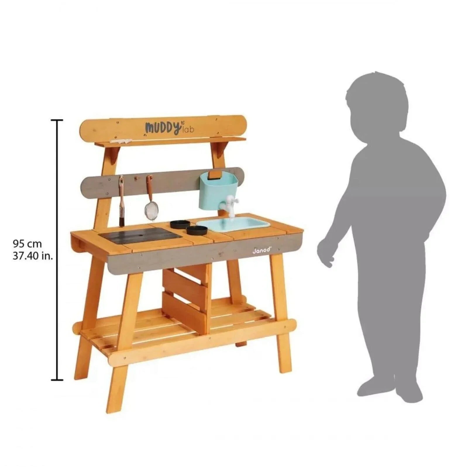 Janod Muddy Lab Outdoor Kitchen - mezetto ebebek ebebek