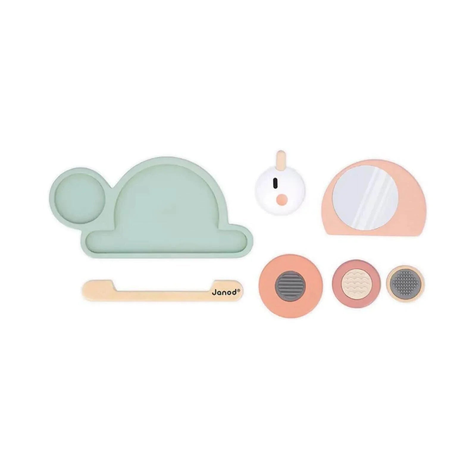 Janod Stackable Sensory Snail Sweet Cocoon - mezetto ebebek ebebek