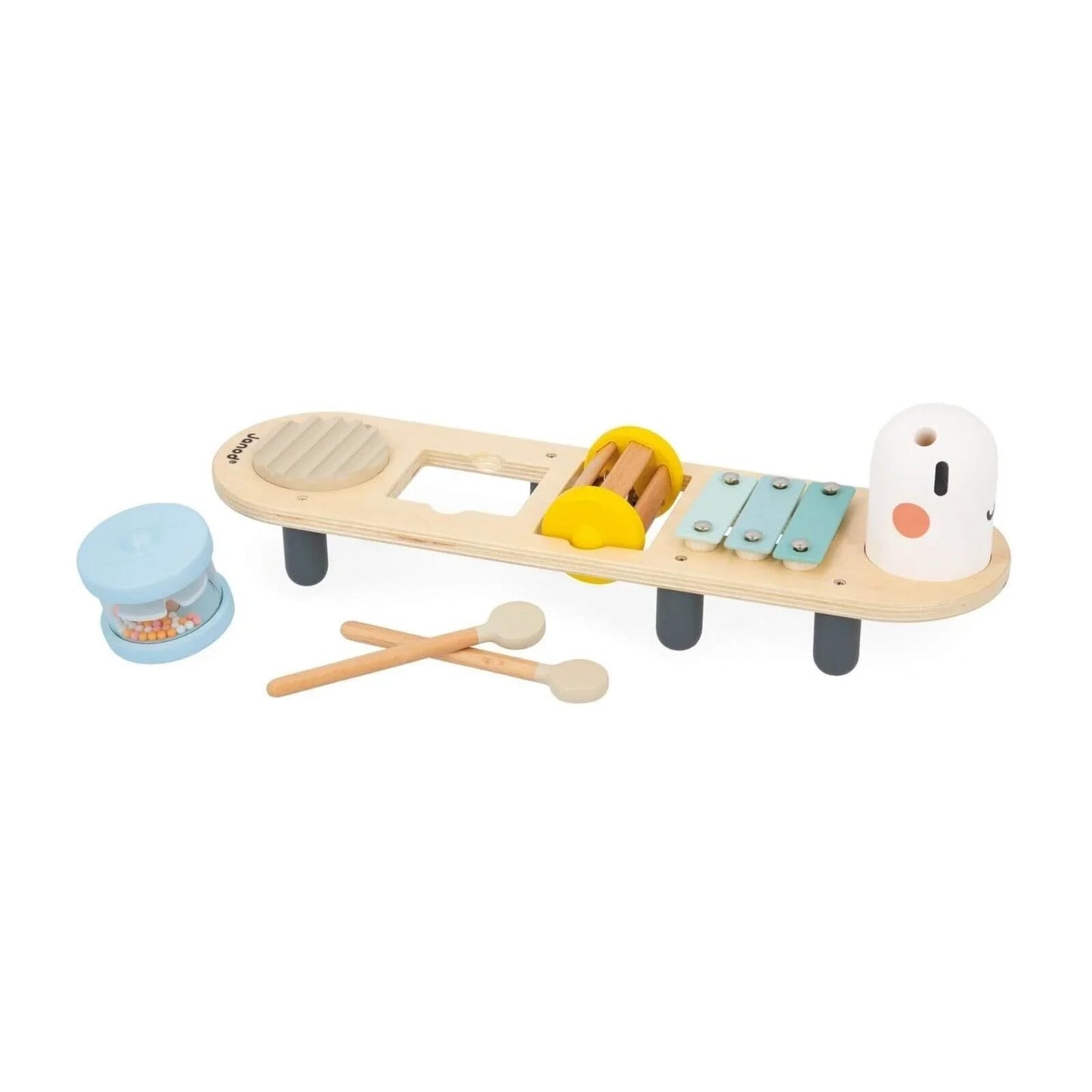 Janod Sweet Cocoon Caterpillar Sound Awakening Stand - mezetto ebebek ebebek