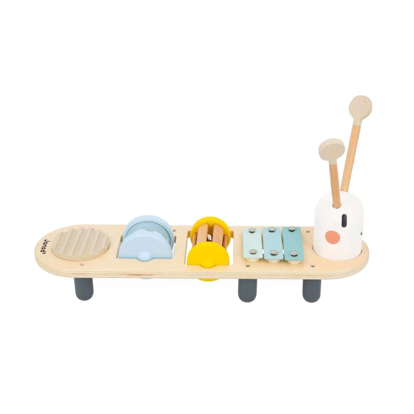 Janod Sweet Cocoon Caterpillar Sound Awakening Stand - mezetto ebebek ebebek
