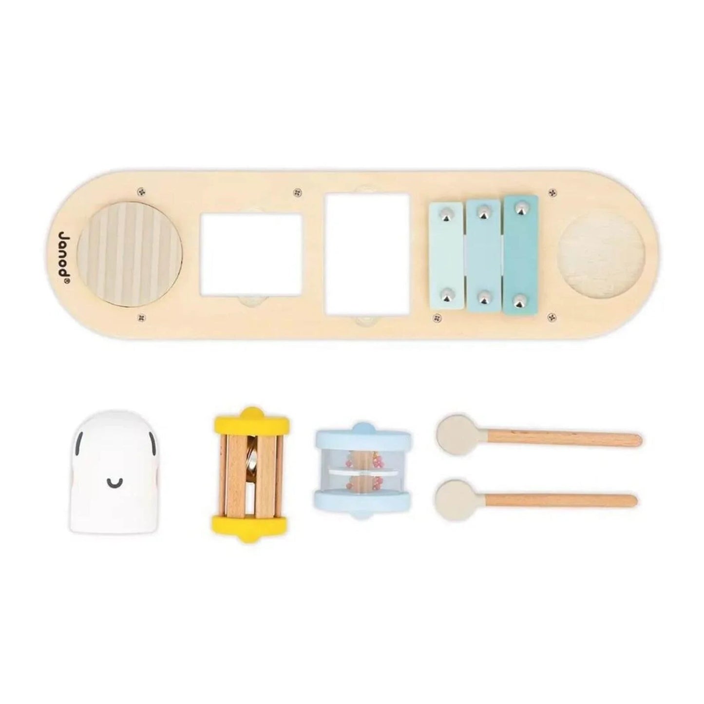Janod Sweet Cocoon Caterpillar Sound Awakening Stand - mezetto ebebek ebebek