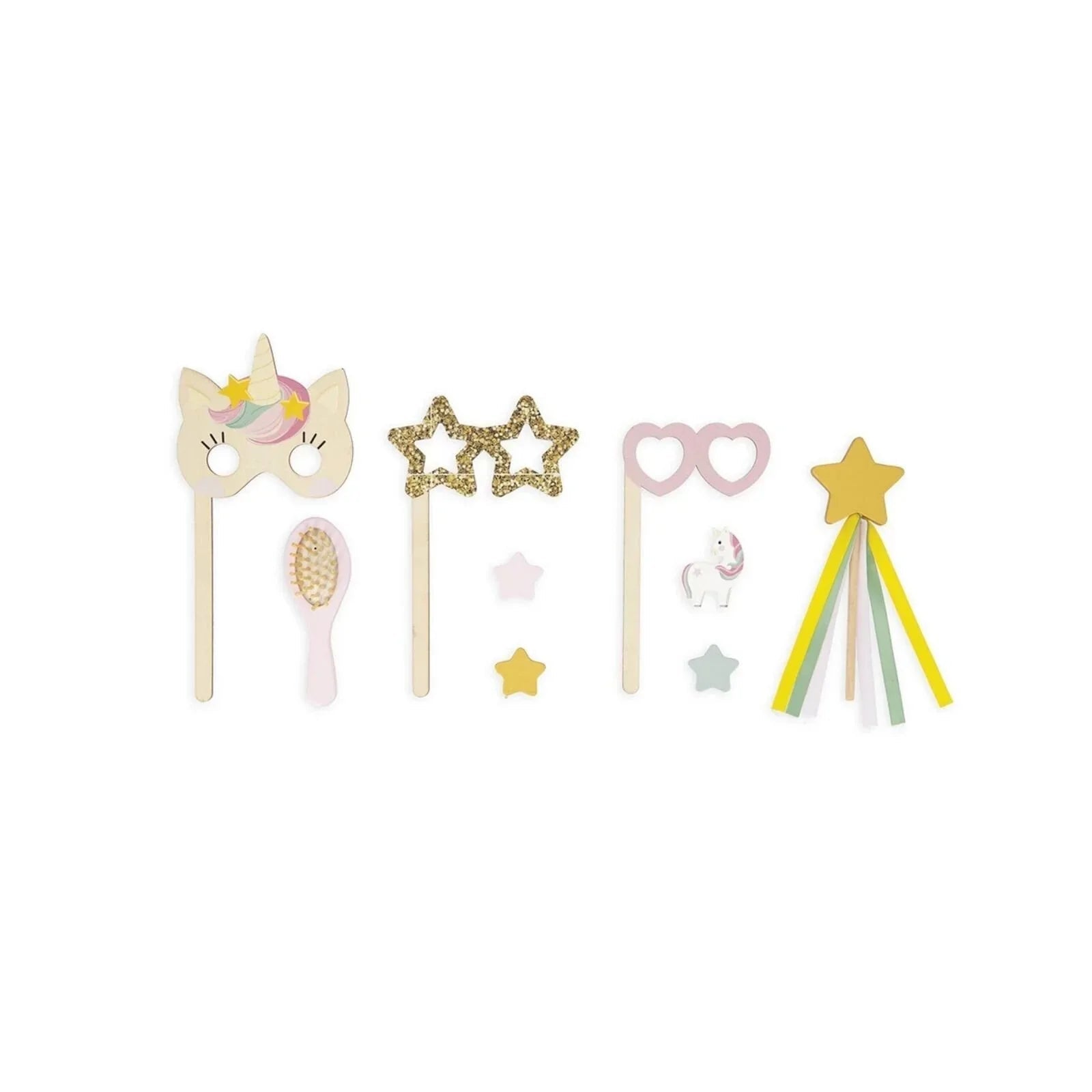 Janod Wooden Dressing Table - Unicorn - mezetto ebebek ebebek