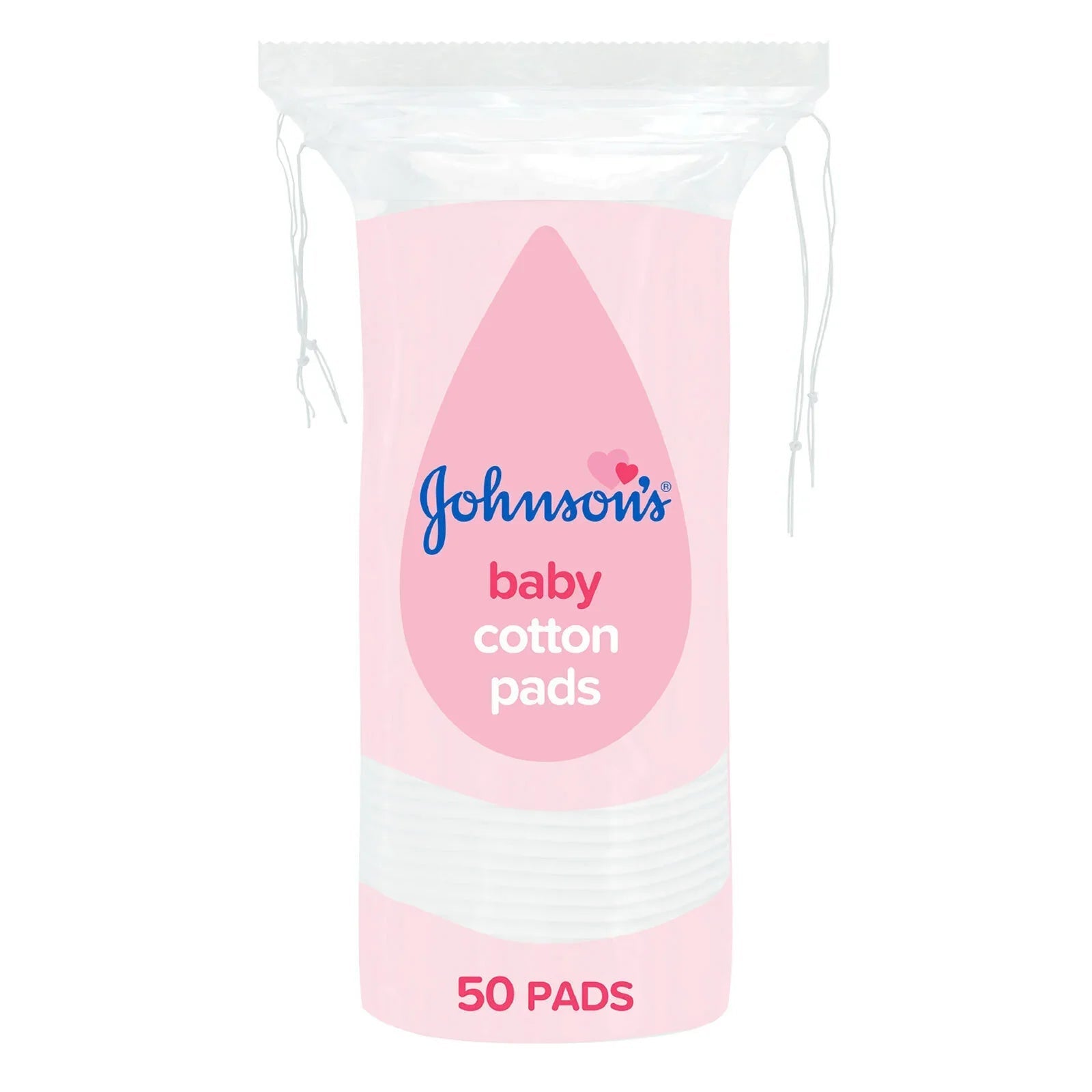 Johnson's Baby Cotton Pads 50 pads - mezetto ebebek ebebek