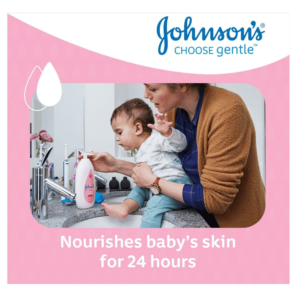 Johnson's Baby Lotion 500ml - mezetto ebebek ebebek