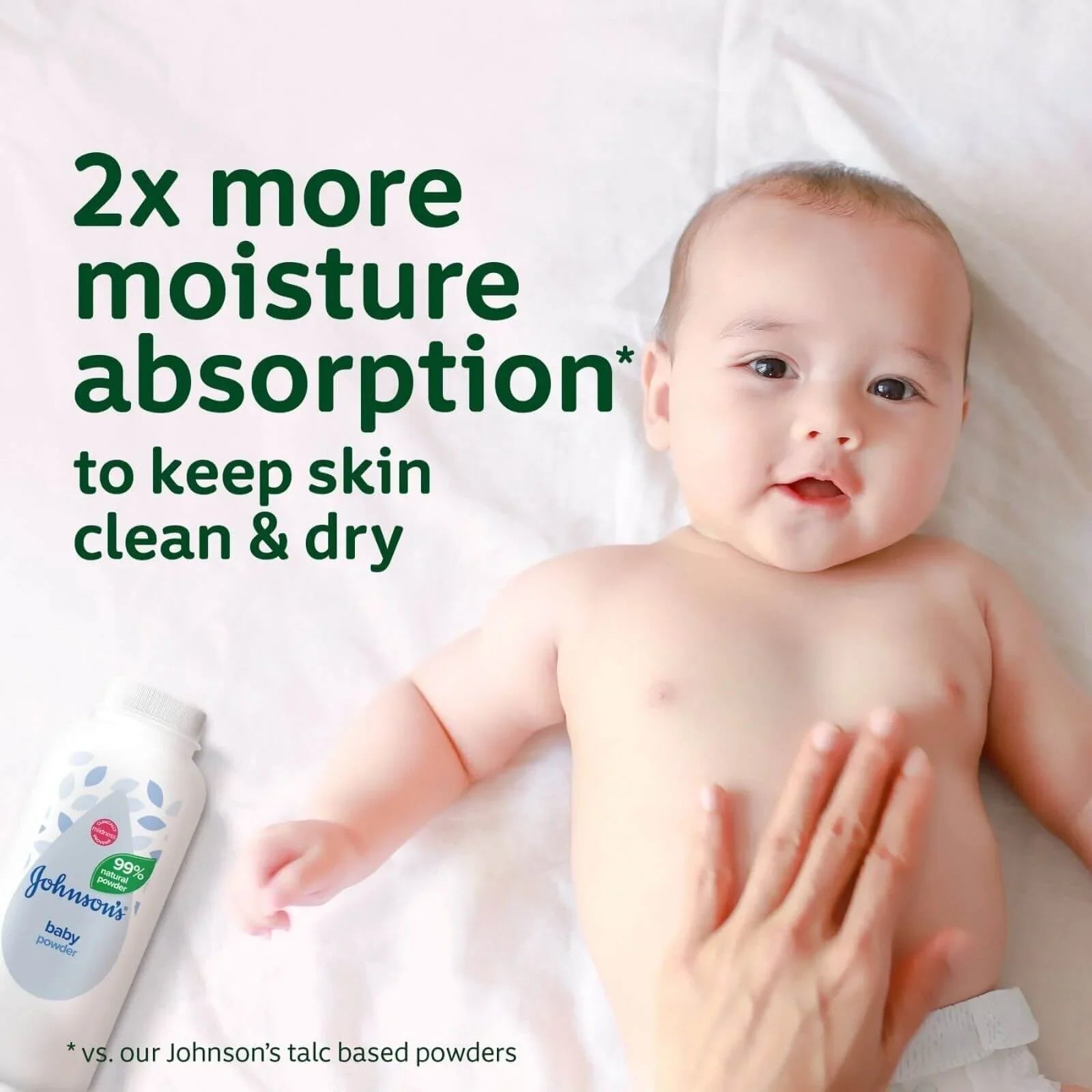 Johnson's Baby Powder Natural 200g - mezetto ebebek ebebek