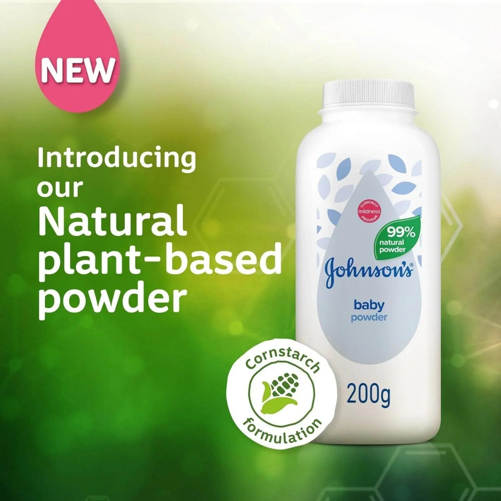 Johnson's Baby Powder Natural 200g - mezetto ebebek ebebek