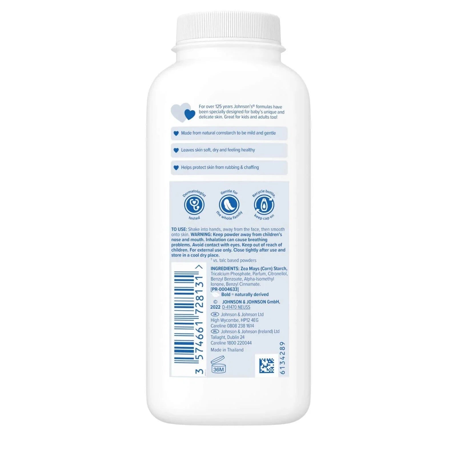 Johnson's Baby Powder Natural 200g - mezetto ebebek ebebek