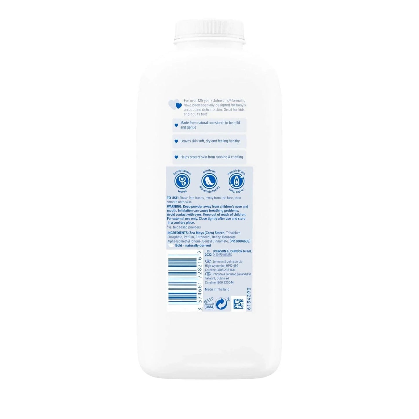 Johnson's Baby Powder Natural 400g - mezetto ebebek ebebek