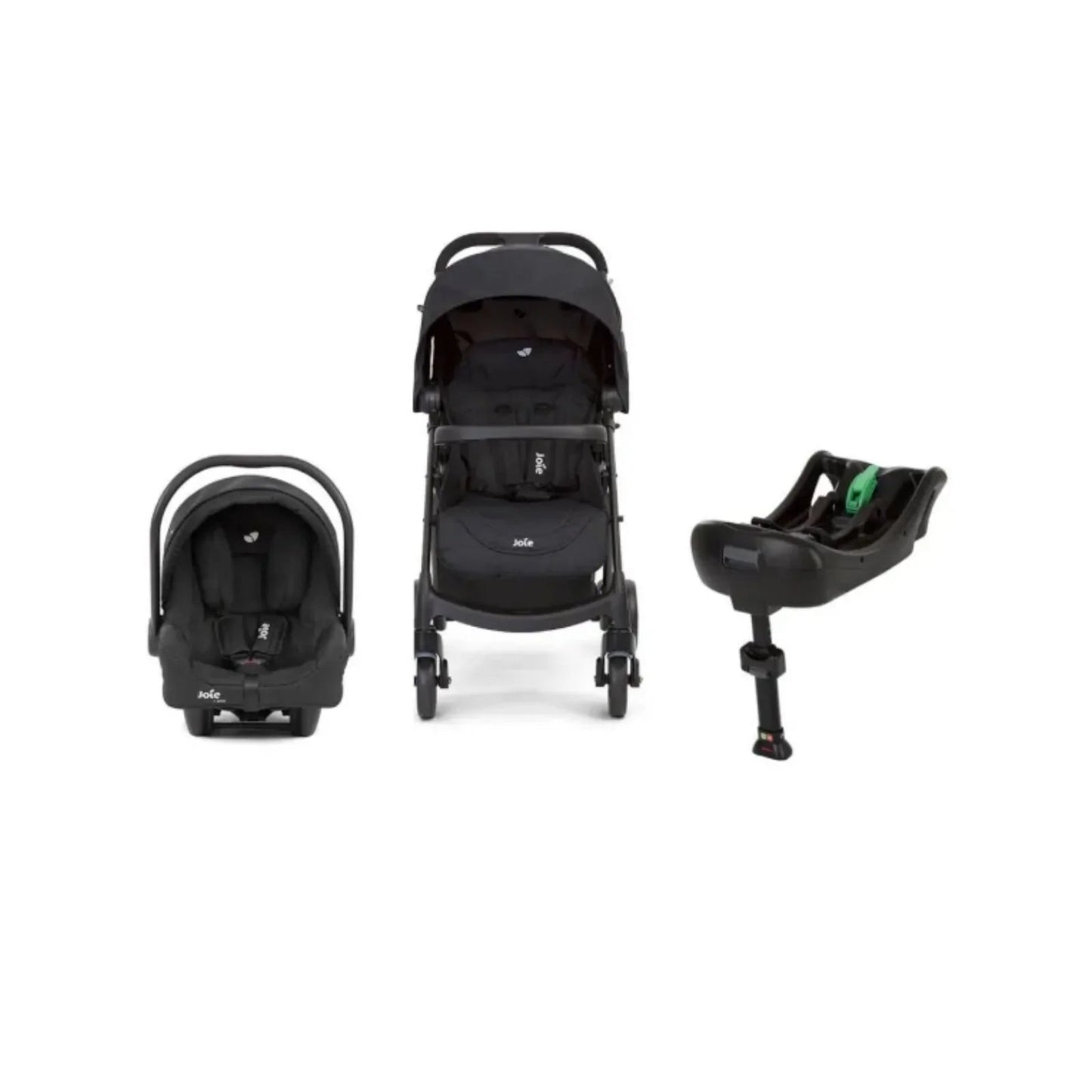 Joie i - Muze LX 3 - in - 1 4 Wheel Travel System - Shale - mezetto ebebek ebebek