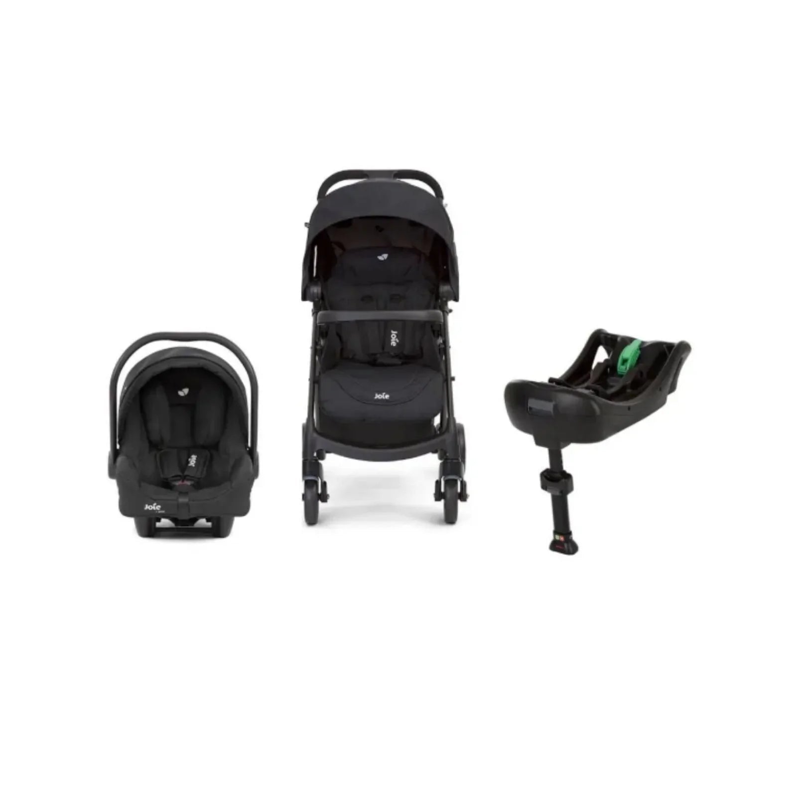 Joie i - Muze LX 3 - in - 1 4 Wheel Travel System - Shale - mezetto ebebek ebebek