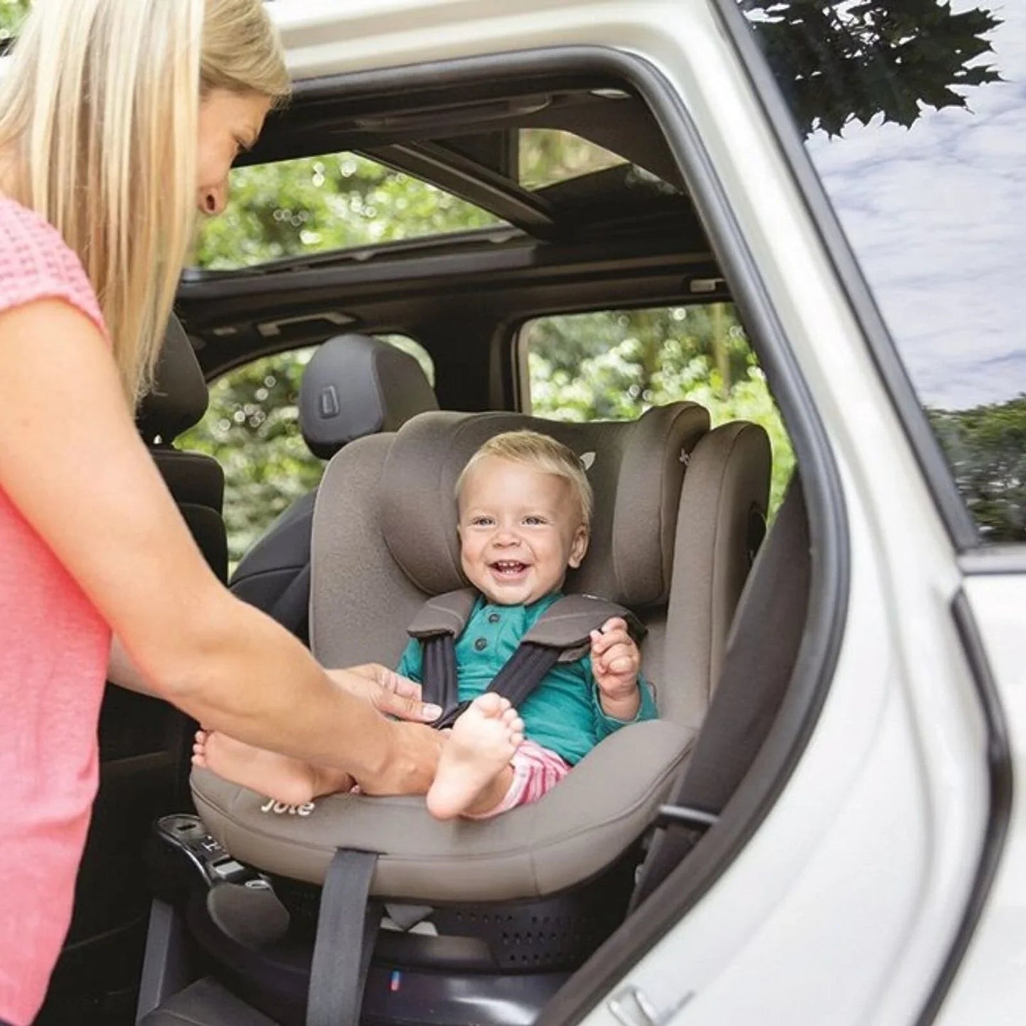 Joie i - Spin 360 i - Size 0+/1 Car Seat - Thunder - mezetto ebebek ebebek