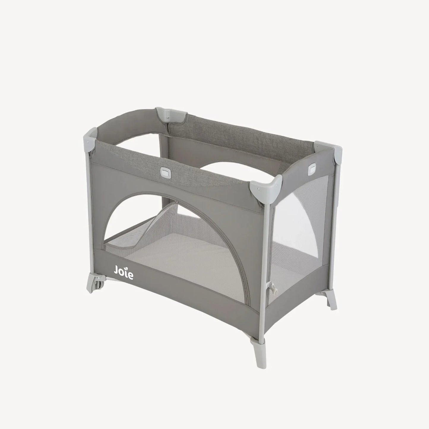 Joie Kubbie Sleep Bedside Travel Cot - Foggy Grey - mezetto ebebek ebebek