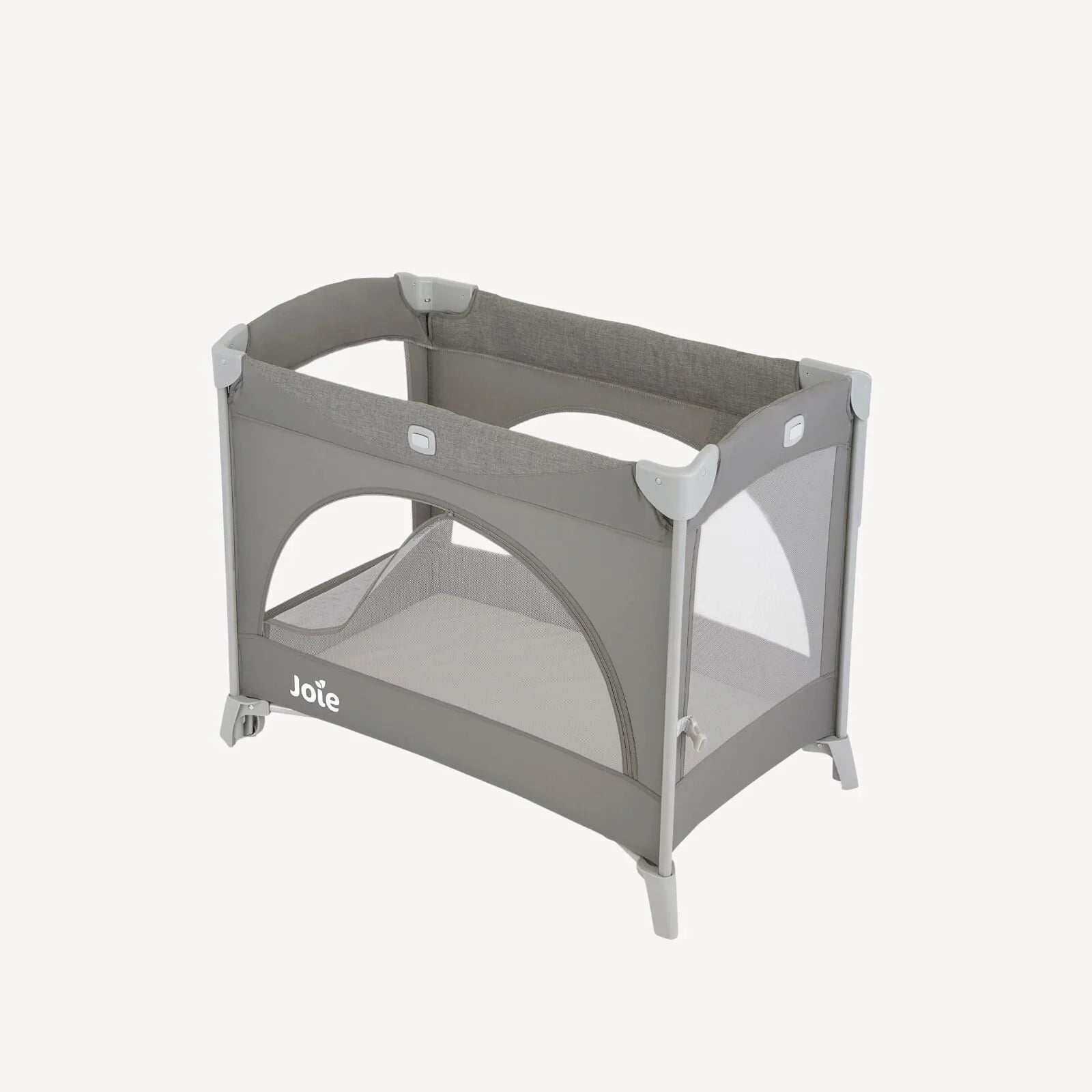 Joie Kubbie Sleep Bedside Travel Cot - Foggy Grey - mezetto ebebek ebebek