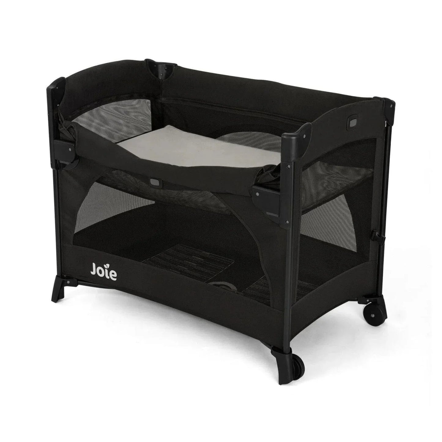 Joie Kubbie Sleep Bedside Travel Cot - Shale - mezetto ebebek ebebek