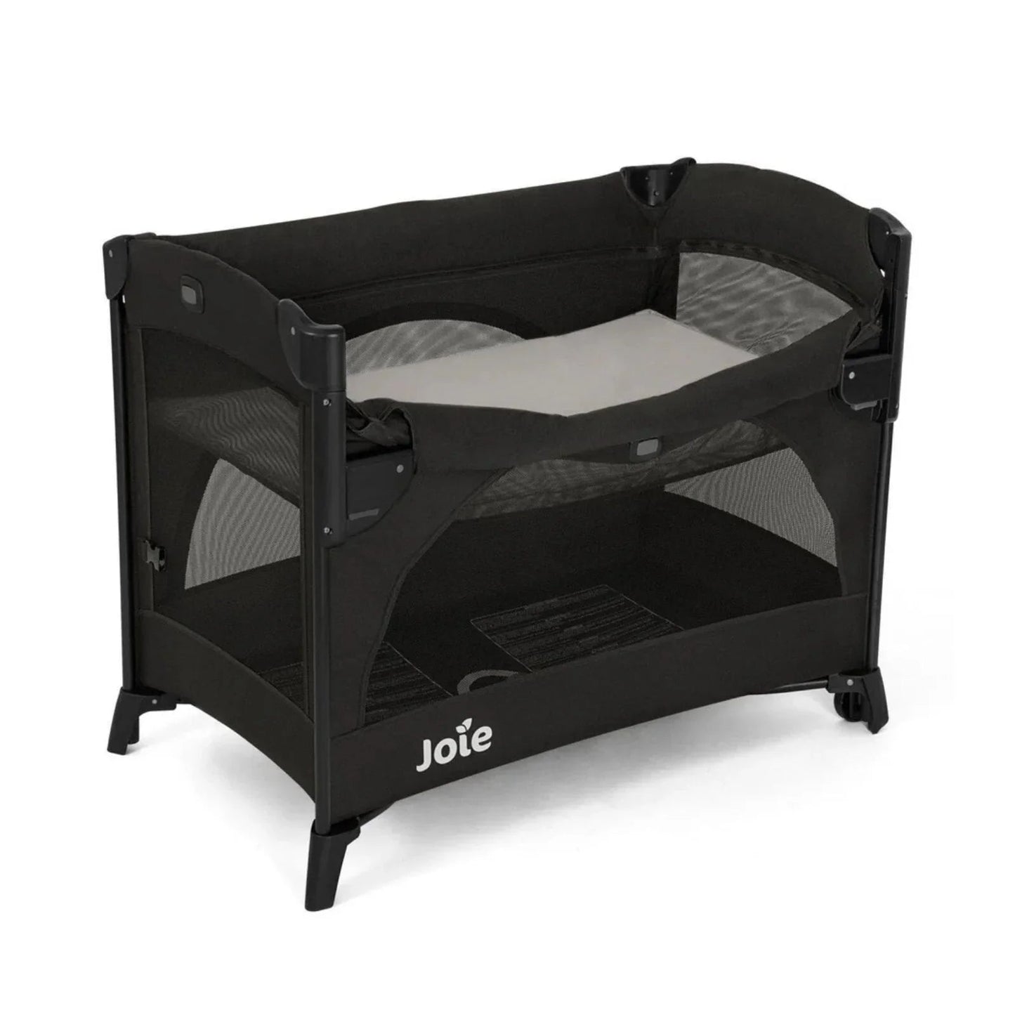 Joie Kubbie Sleep Bedside Travel Cot - Shale - mezetto ebebek ebebek