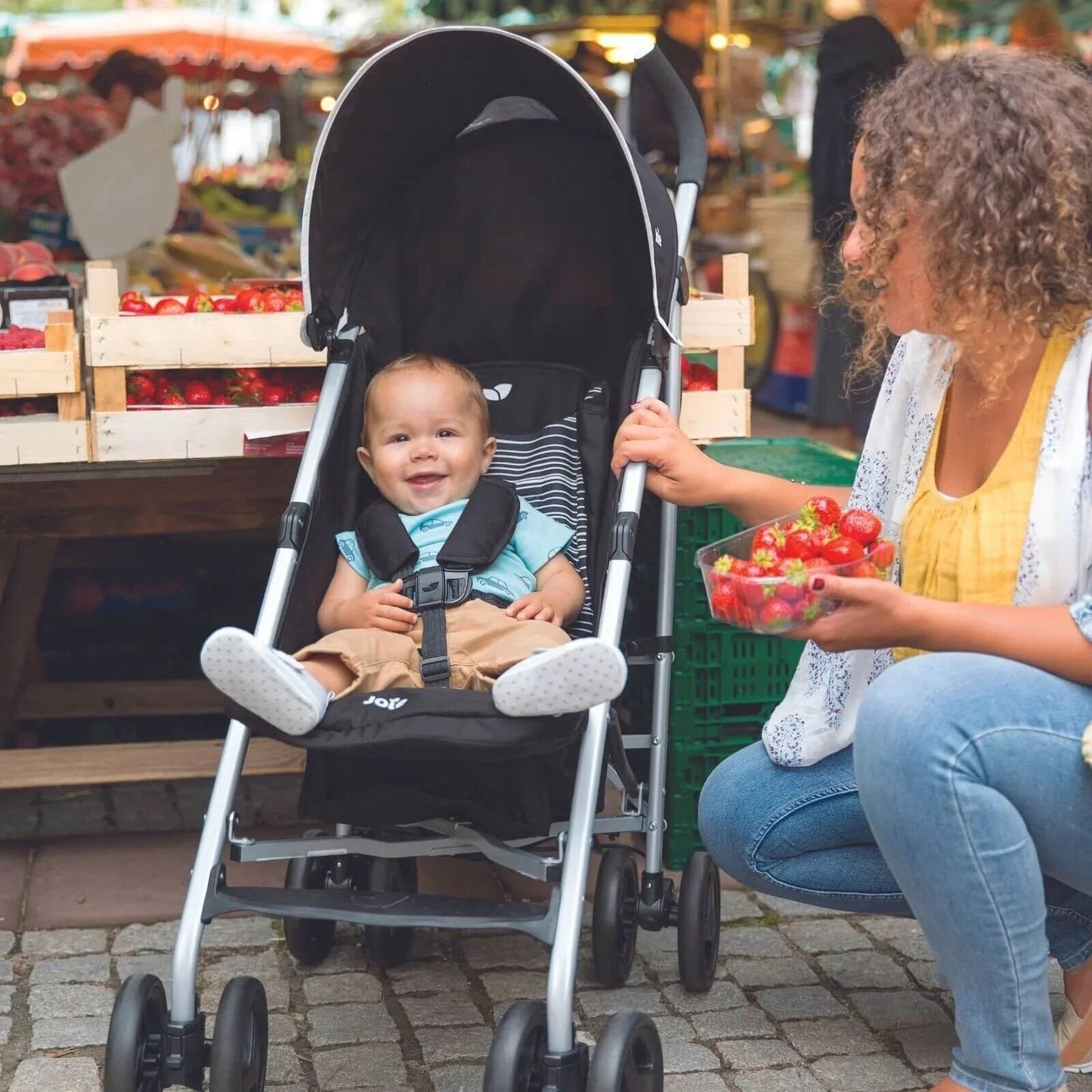 Joie Nitro Stroller - Coal - mezetto ebebek ebebek