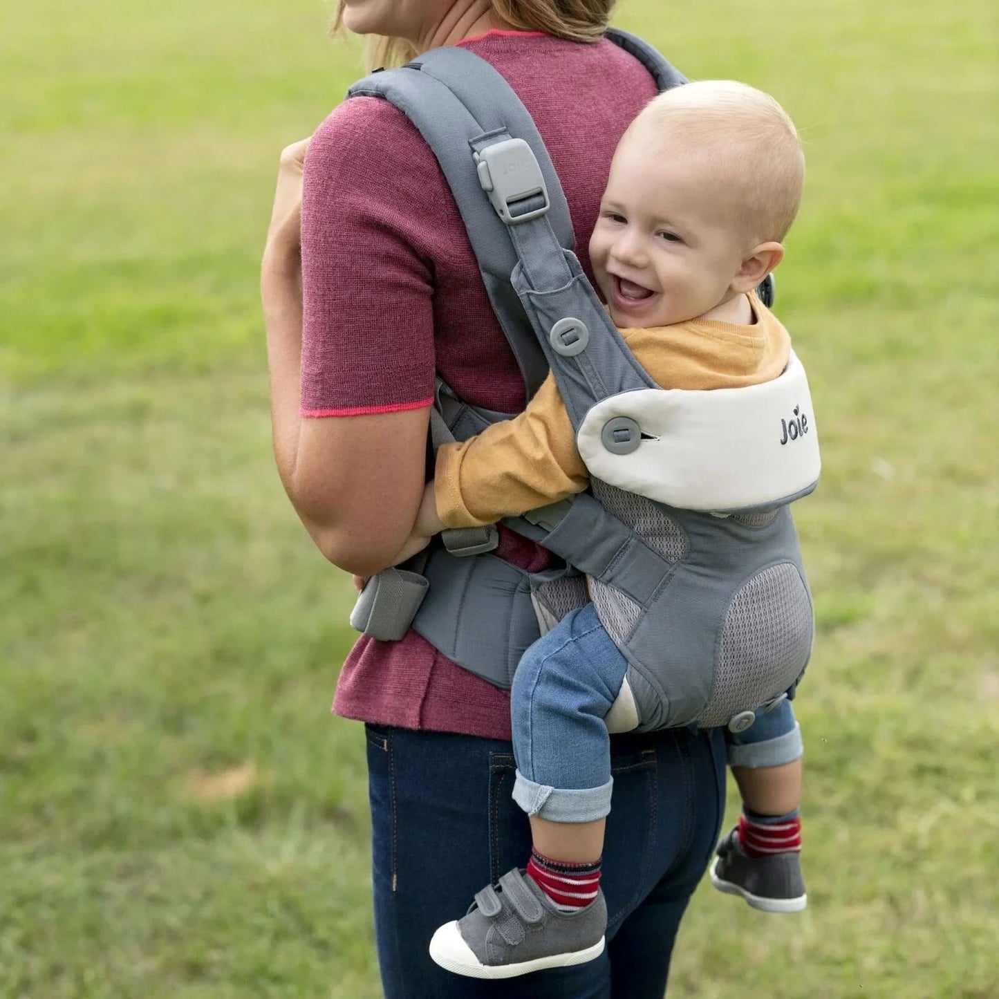 Joie Savvy Baby Carrier - Black Pepper - mezetto ebebek ebebek