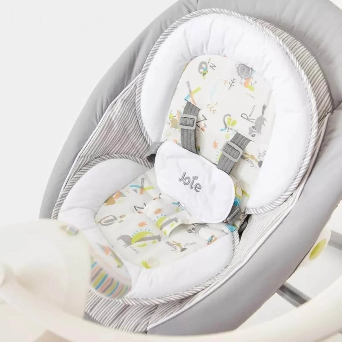 Joie Serina Swivel Baby Swing - Nature's Alphabet - mezetto ebebek ebebek