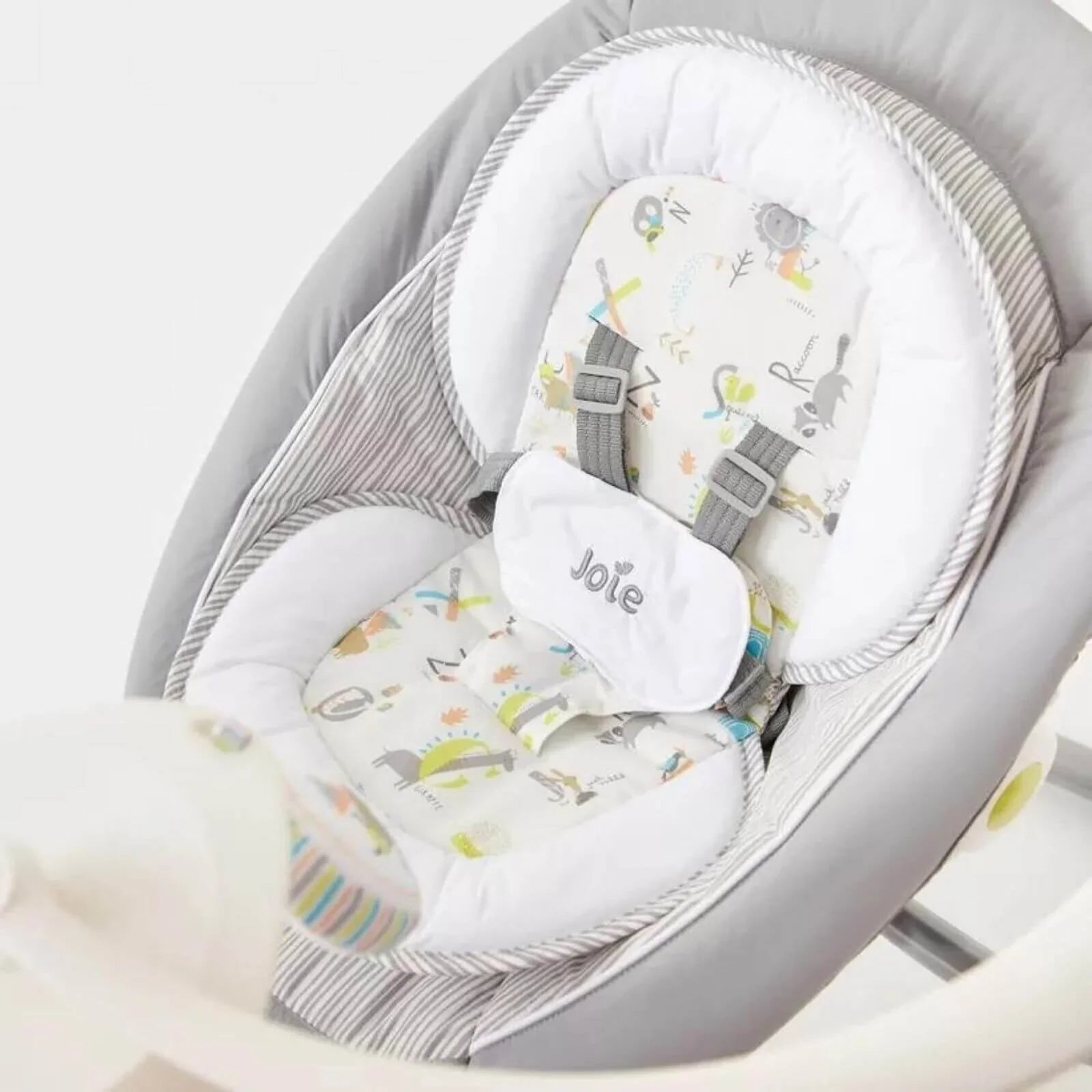 Joie Serina Swivel Baby Swing - Nature's Alphabet - mezetto ebebek ebebek