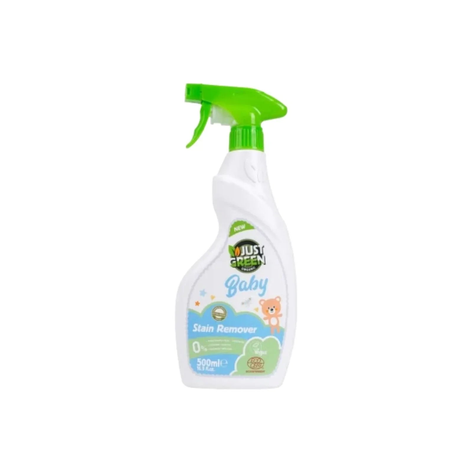 Just Green Organic Baby Stain Remover 500ml - mezetto ebebek ebebek