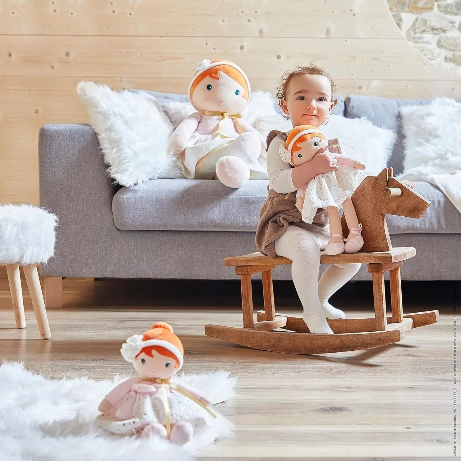 Kaloo Tendresse Doll - Valentine - mezetto ebebek ebebek