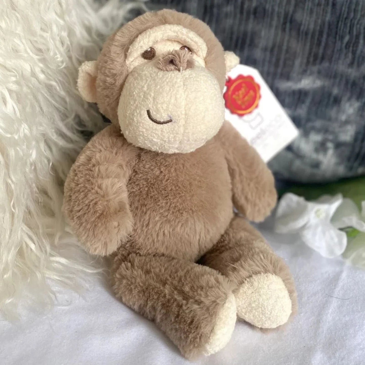 Keeleco Baby Marcel Monkey 14cm - mezetto ebebek ebebek