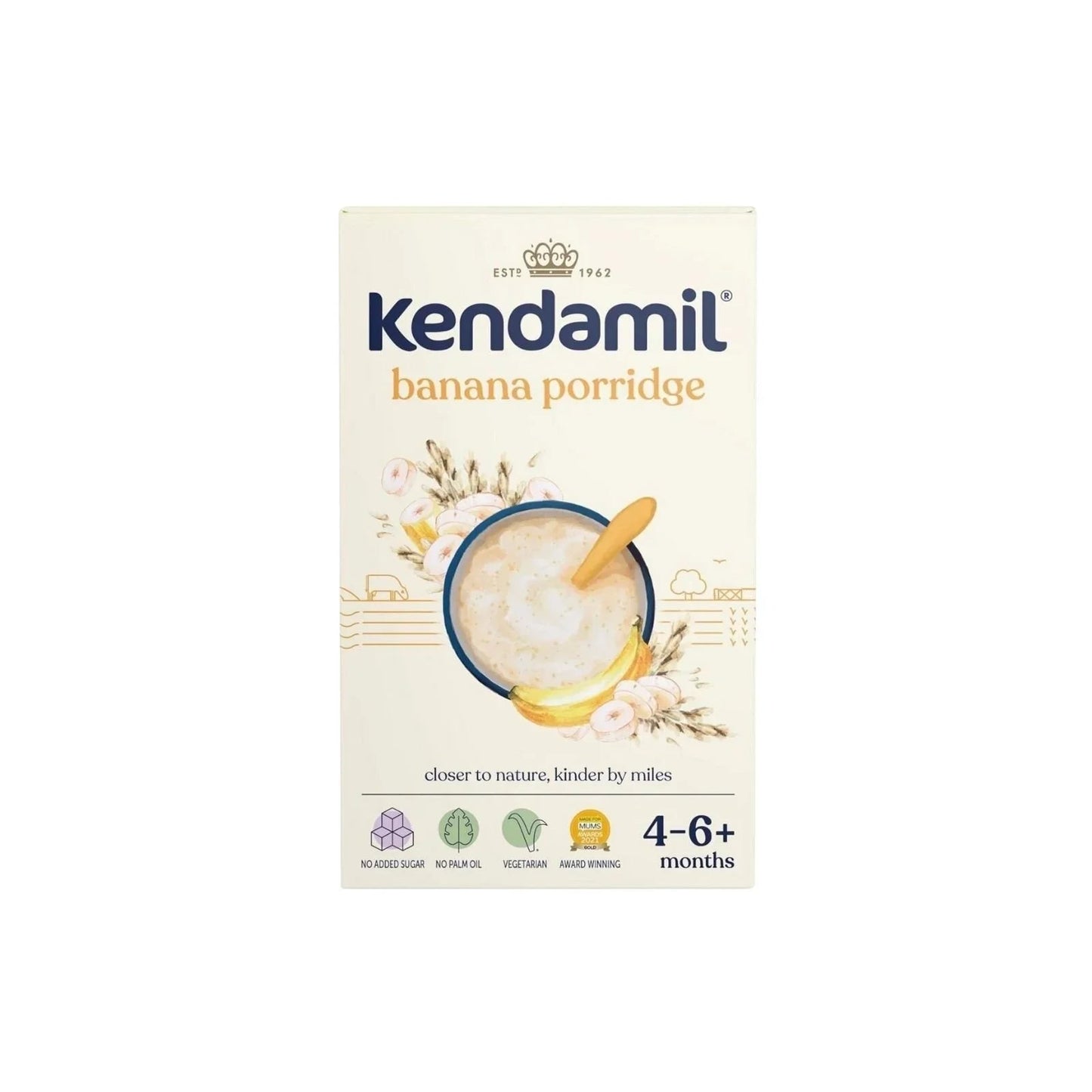 Kendamil Banana Porridge 4+ months 150g - mezetto ebebek ebebek