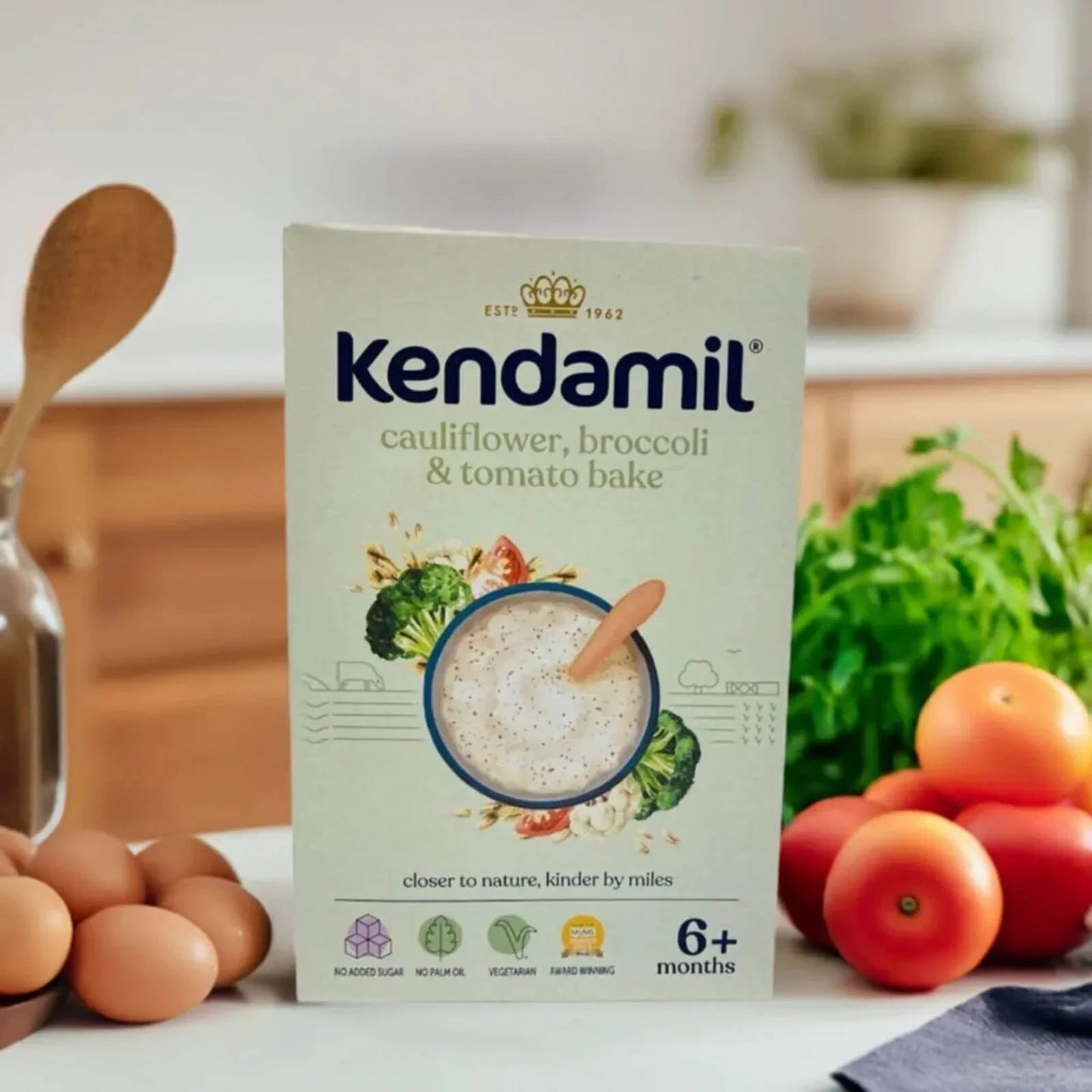 Kendamil Cauliflower Broccoli & Tomato Bake 6+ months 150g - mezetto ebebek ebebek