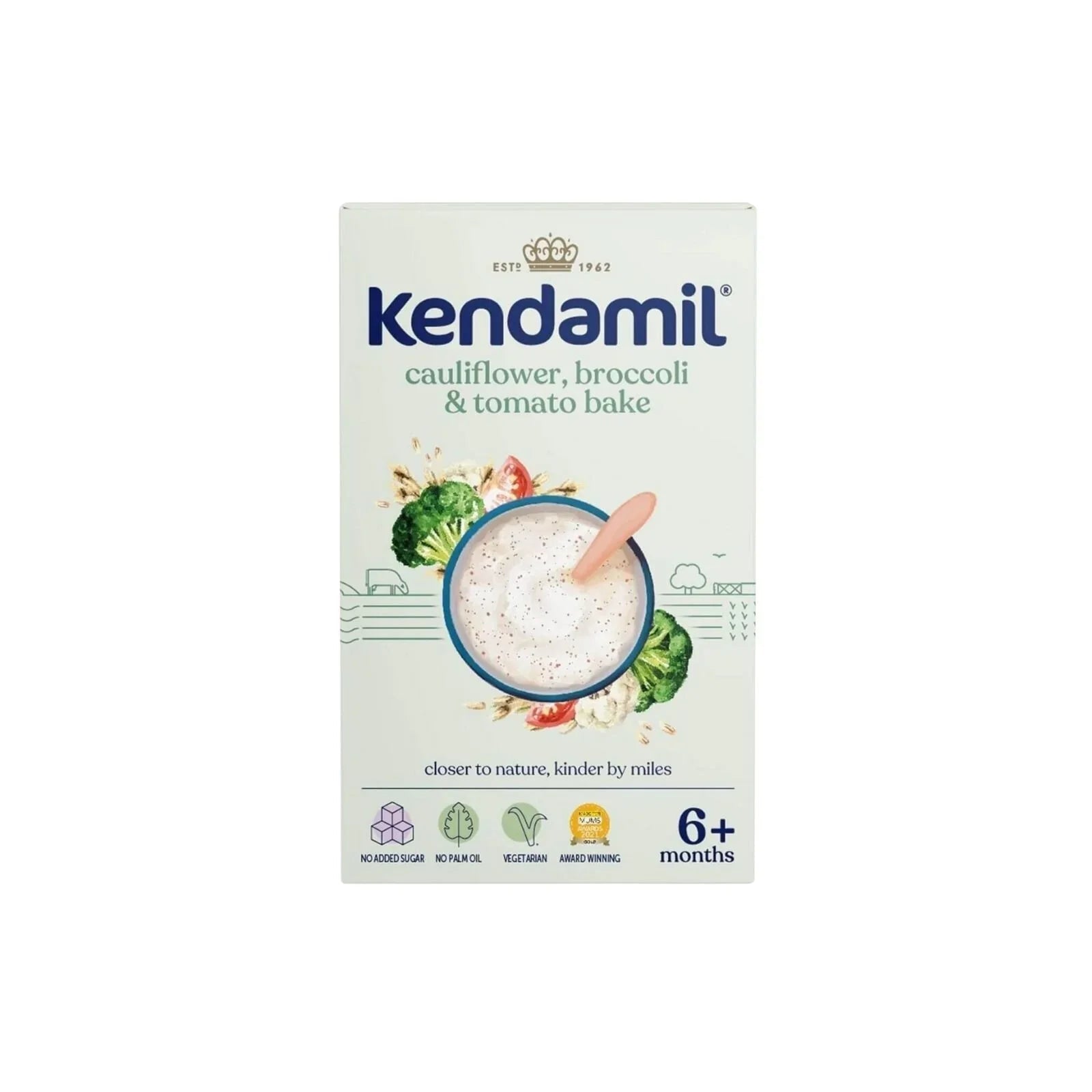 Kendamil Cauliflower Broccoli & Tomato Bake 6+ months 150g - mezetto ebebek ebebek