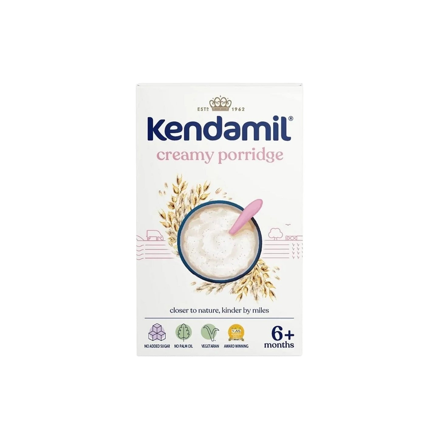 Kendamil Creamy Oat Porridge 6+ months 150g - mezetto ebebek ebebek