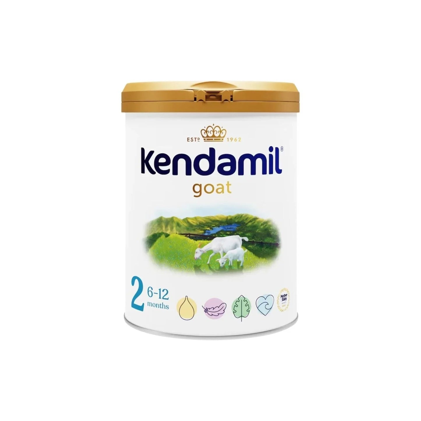 Kendamil Stage 2 Goat Follow - On Milk 6 - 12 months 800g - mezetto ebebek ebebek