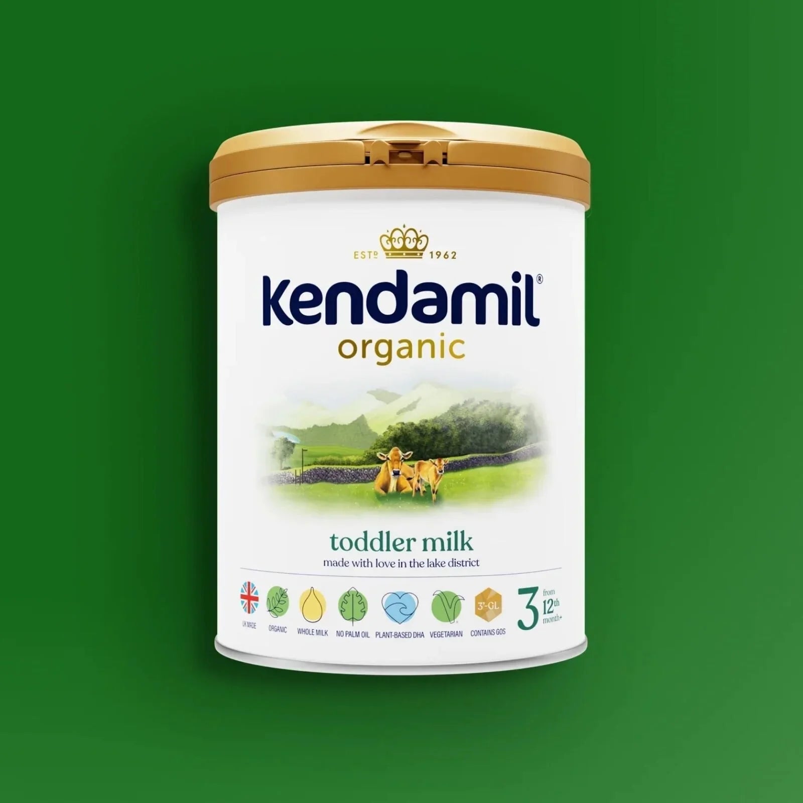 Kendamil Stage 3 Organic Infant Milk Formula 12 - 36 months 800g - mezetto ebebek ebebek
