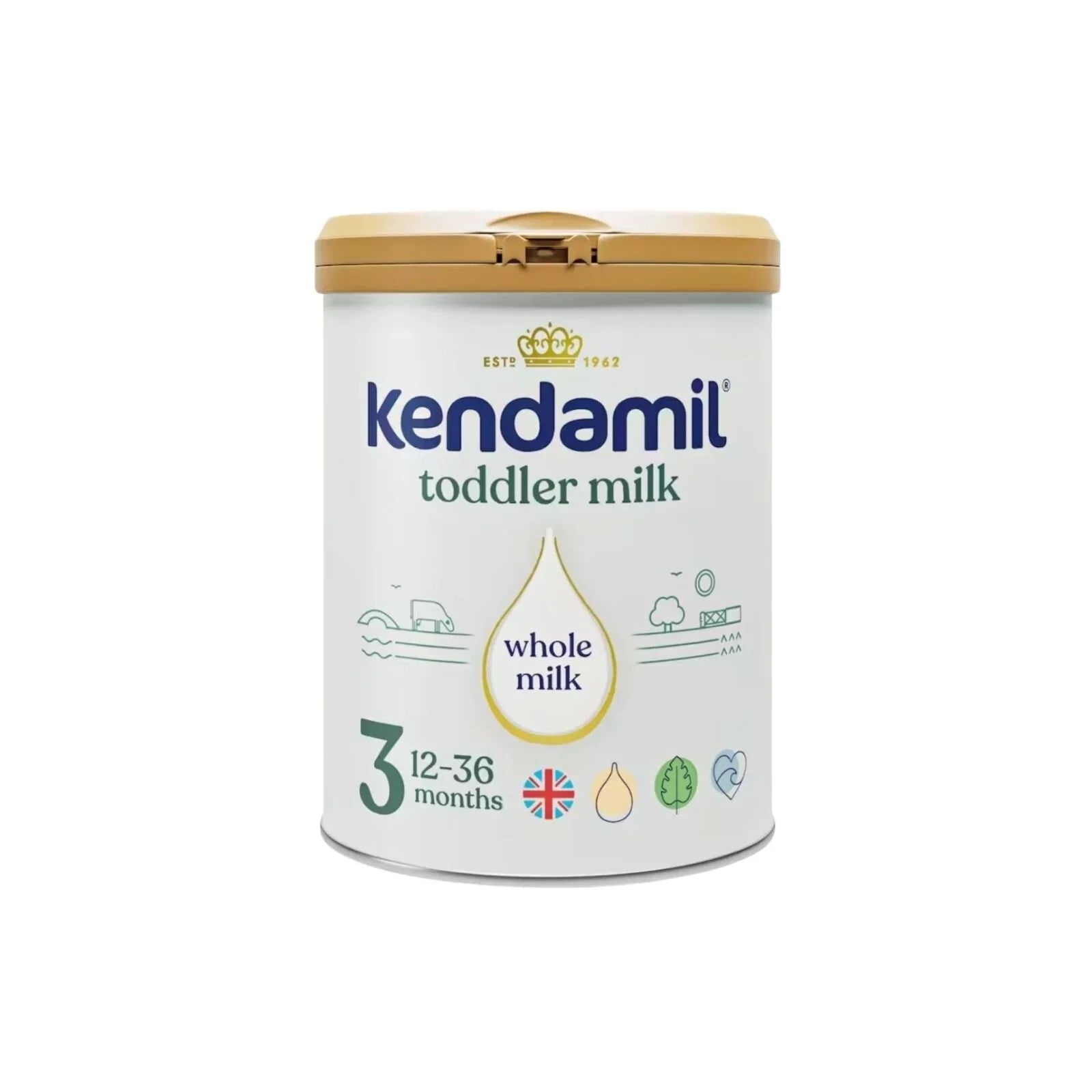 Kendamil Stage 3 Toddler Milk Formula 12 - 36 months 800g - mezetto ebebek ebebek