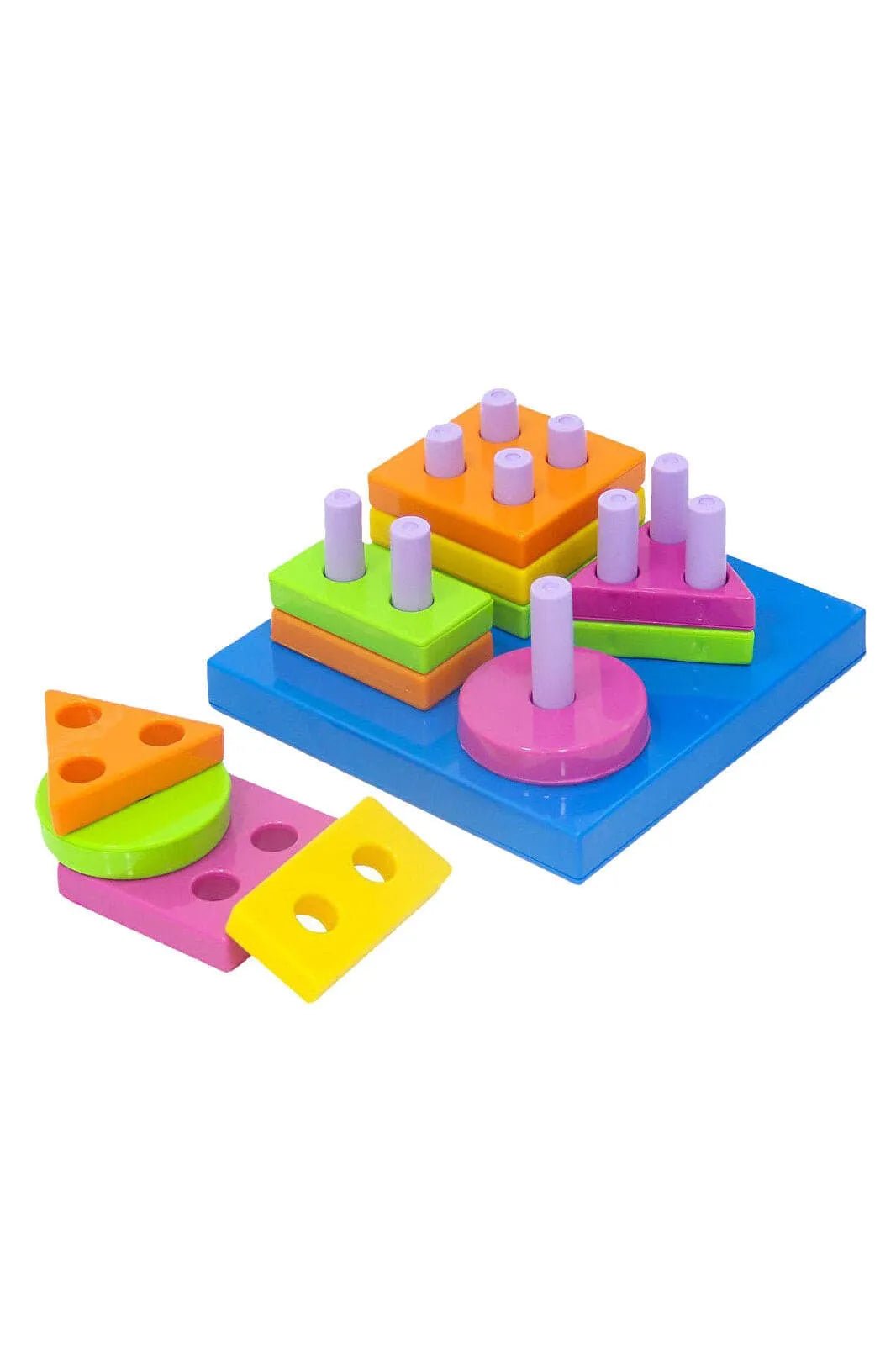 Kiki Geometric Shapes Puzzle - mezetto ebebek ebebek