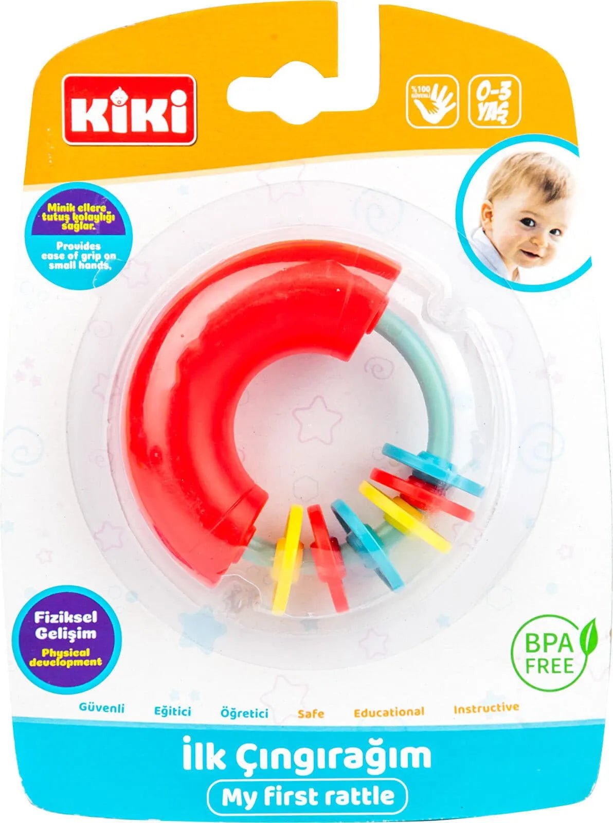 Kiki My First Rattle - mezetto ebebek ebebek