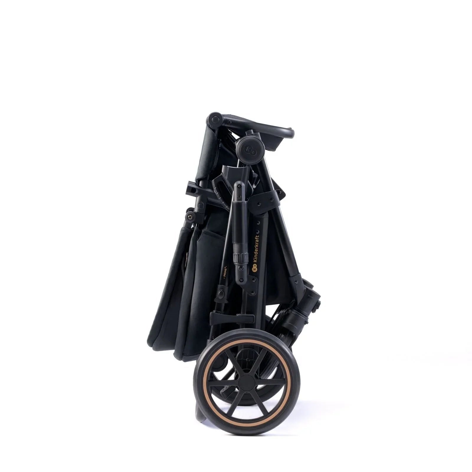 Kinderkraft 3 - in - 1 Mink Pro Prime 2 Travel System with Car Seat - Venezian Black - mezetto ebebek ebebek