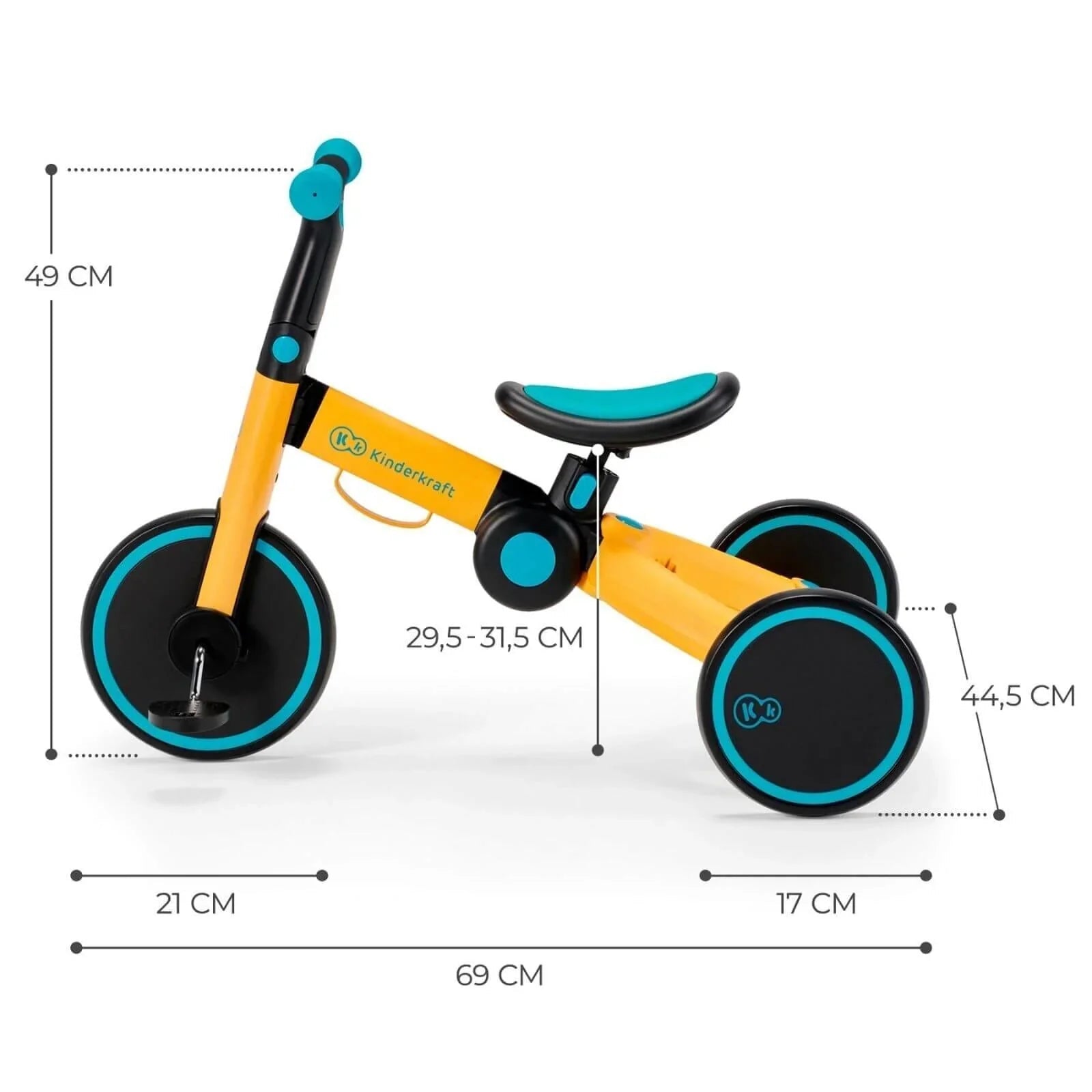 Kinderkraft 4 Trike Kids Tricycle - mezetto ebebek ebebek