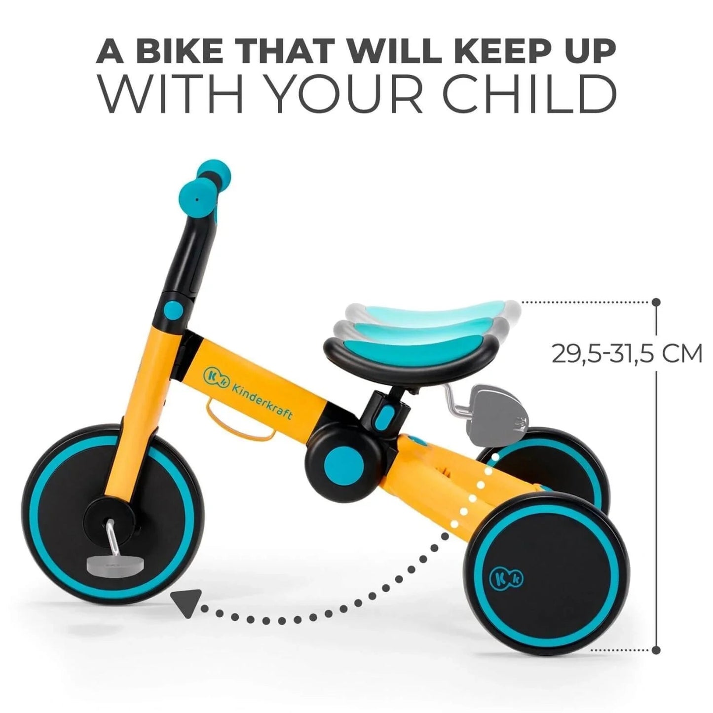 Kinderkraft 4 Trike Kids Tricycle - mezetto ebebek ebebek