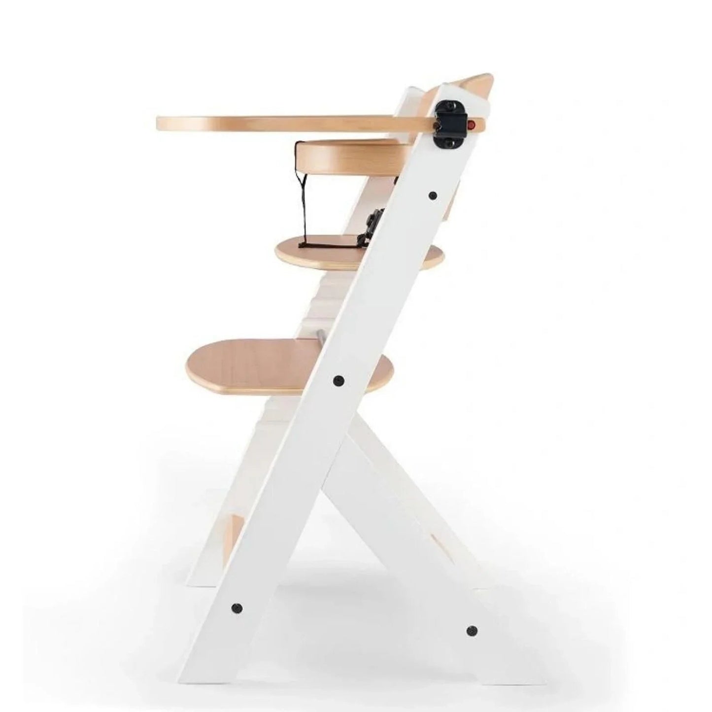 Kinderkraft Enock Wooden Highchair - Wooden White - mezetto ebebek ebebek