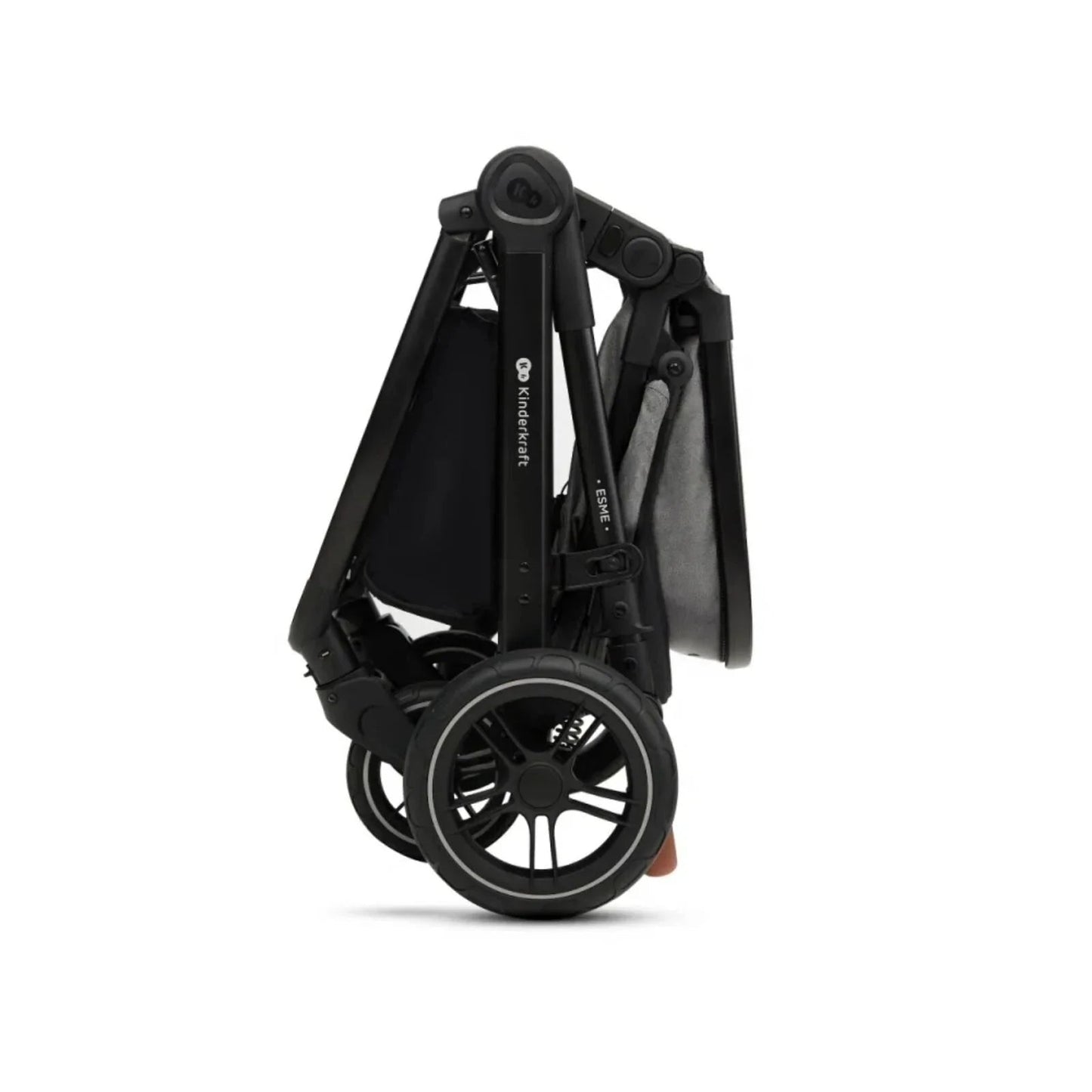 Kinderkraft Esme 3 - in - 1 Travel System with Mink Pro Car Seat - Moonlight Grey - mezetto ebebek ebebek