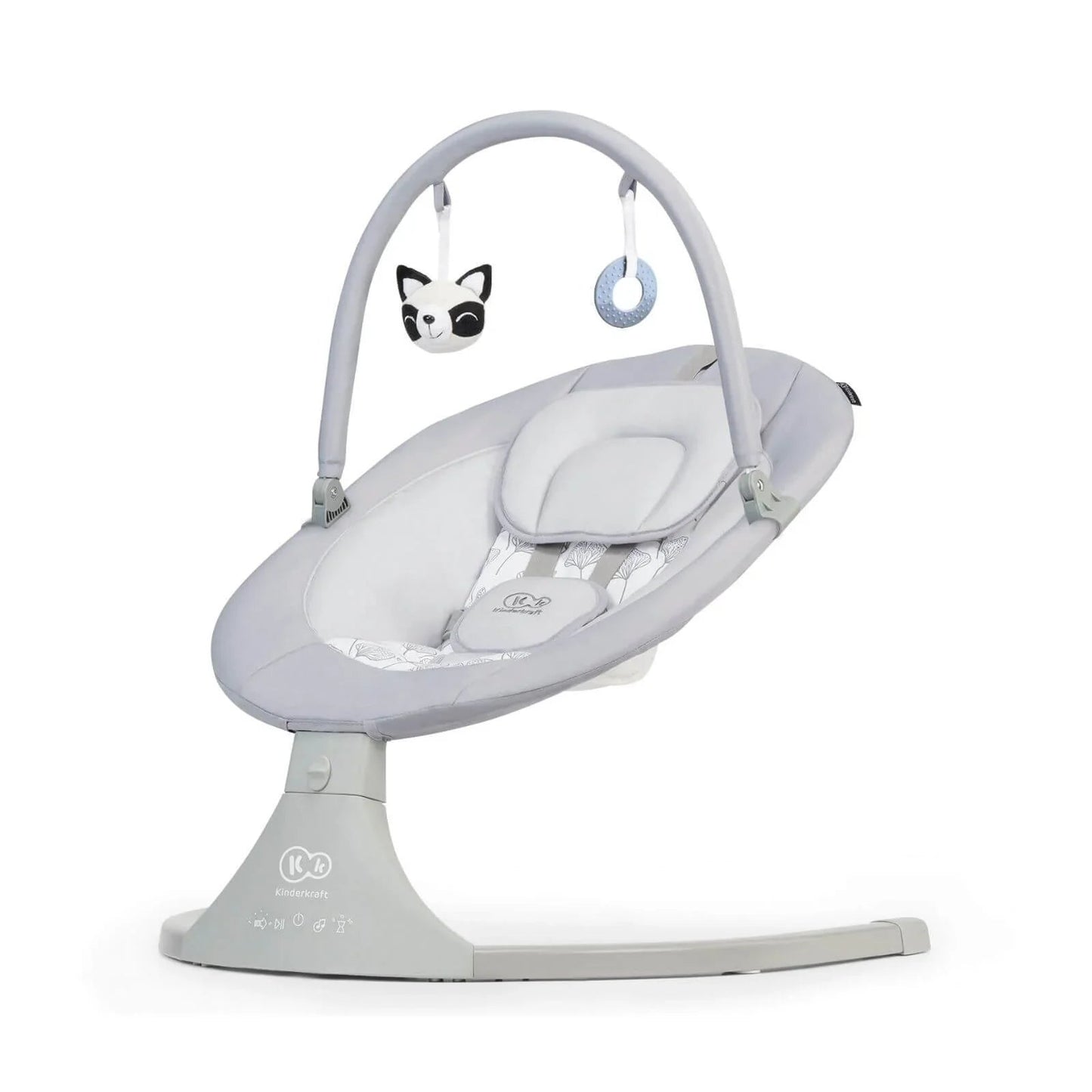 Kinderkraft Luli Swing & Bouncer - Grey - mezetto ebebek ebebek