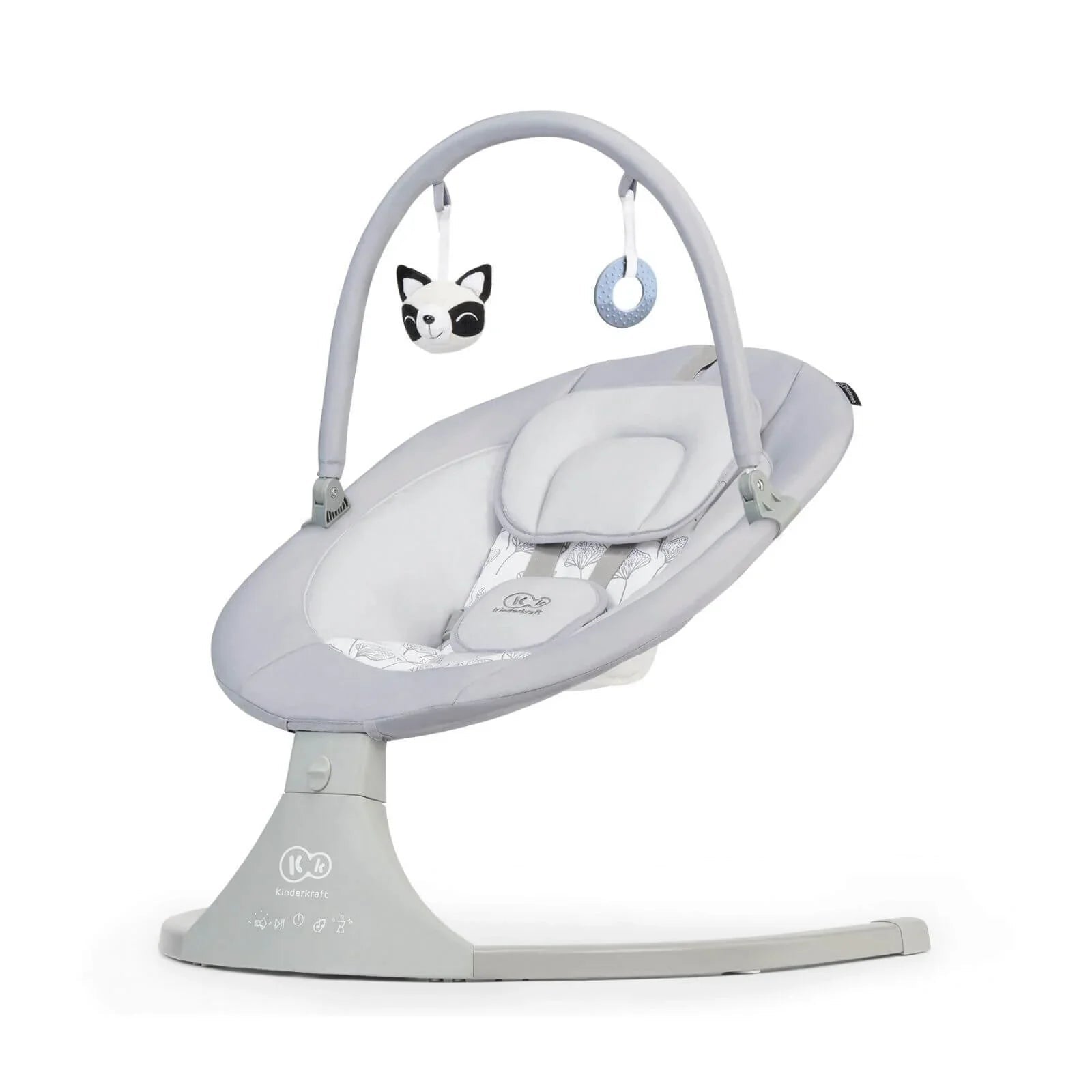 Kinderkraft Luli Swing & Bouncer - Grey - mezetto ebebek ebebek