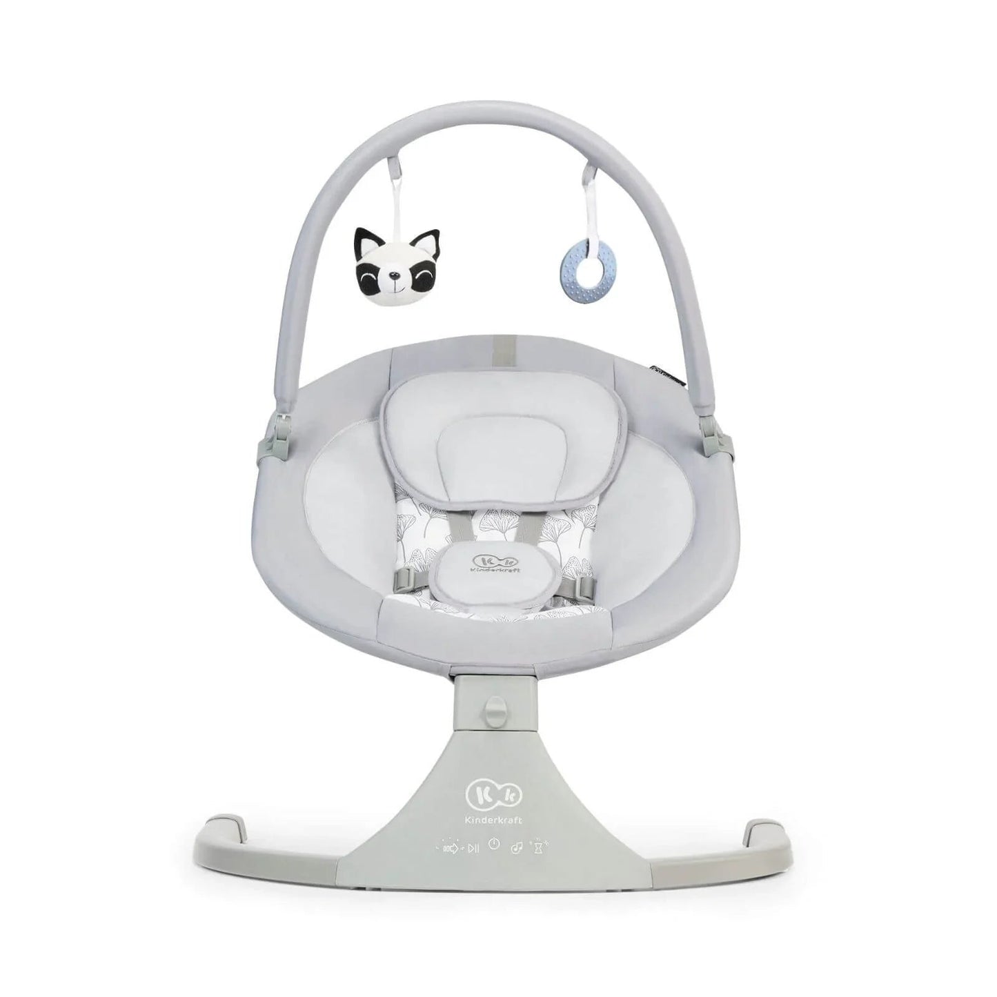 Kinderkraft Luli Swing & Bouncer - Grey - mezetto ebebek ebebek
