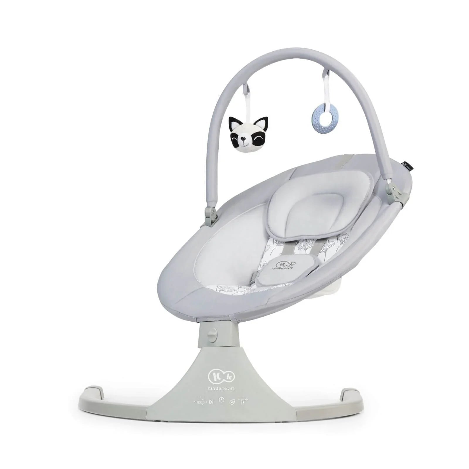 Kinderkraft Luli Swing & Bouncer - Grey - mezetto ebebek ebebek