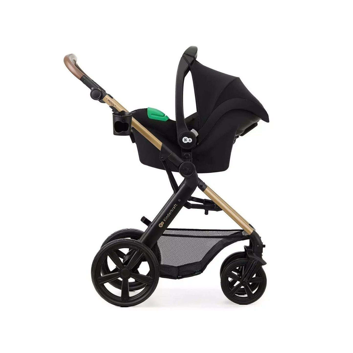 Kinderkraft Moov 2 3 - in - 1 Travel System - Black - mezetto ebebek ebebek