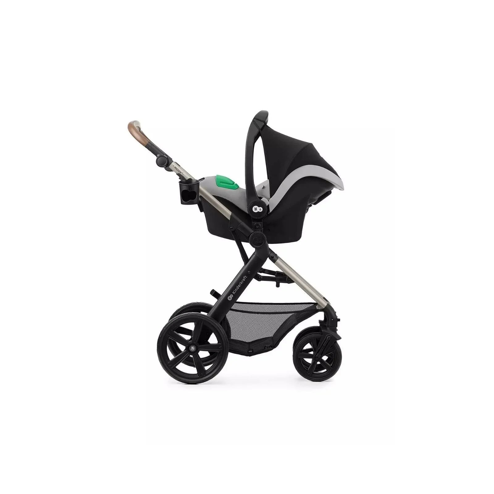 Kinderkraft Moov 2 3 - in - 1 Travel System - Grey - mezetto ebebek ebebek