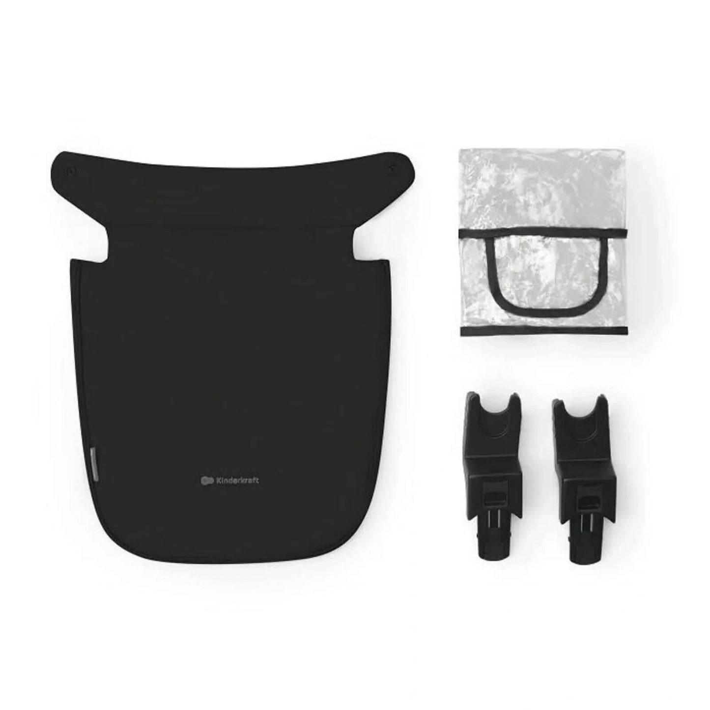 Kinderkraft Newly Mink Pro 4 - in - 1 Travel System - Classic Black - mezetto ebebek ebebek