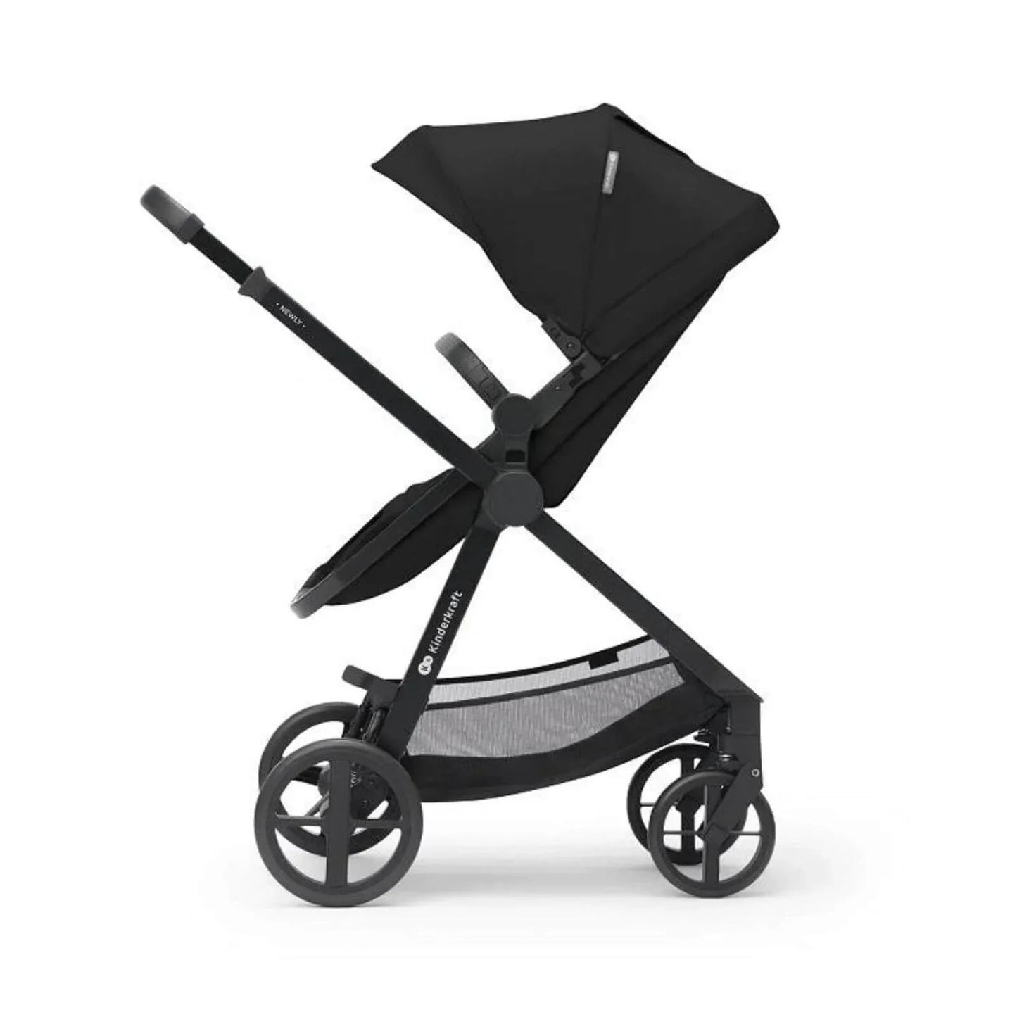 Kinderkraft Newly Mink Pro 4 - in - 1 Travel System - Classic Black - mezetto ebebek ebebek