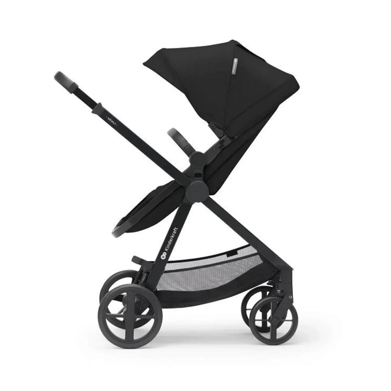 Kinderkraft Newly Mink Pro 4 - in - 1 Travel System - Classic Black - mezetto ebebek ebebek